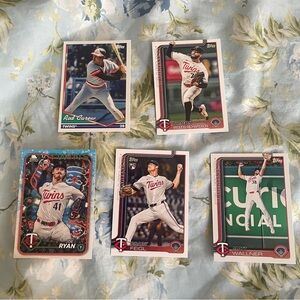 Minnesota Twins Baseball Cards Set topps